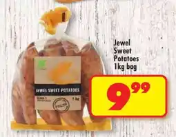 Shoprite JEWEL SWEET POTATOES 1kg bag offer