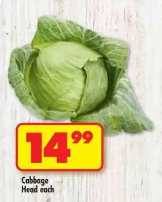 CABBAGE HEAD each