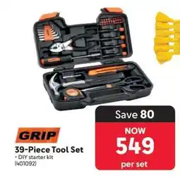 Makro GRIP 39-Piece Tool Set offer