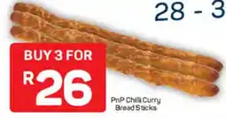 Pick n Pay PnP Chilli Curry Bread Sticks offer