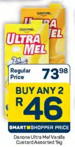 Pick n Pay Danone Ultra Mel Vanilla Custard Assorted offer