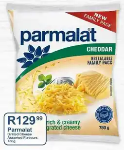 Take 'n Pay Parmalat Grated Cheese Assorted Flavours offer