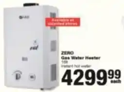 Build It Zero Gas Water Heater offer