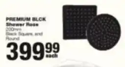Build It Premium Black Shower Rose offer