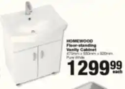 Build It Homewood Floor-standing Vanity Cabinet offer