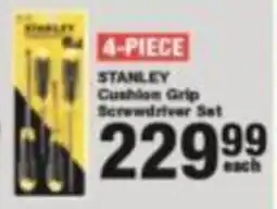 Build It Stanley Cushion Grip Screwdriver Set offer