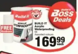 Build It Build it Acrylic Waterproofing offer
