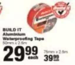 Build It Build it Aluminium Waterproofing Tape offer