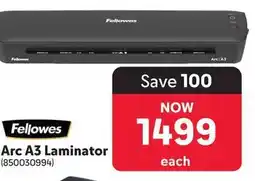 Makro Fellowes Arc A3 Laminator offer