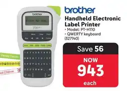 Makro Brother Handheld Electronic Label Printer offer