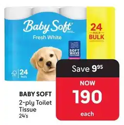 Makro Baby Soft 2-ply Toilet Tissue offer