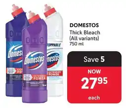 Makro Domestos Thick Bleach offer