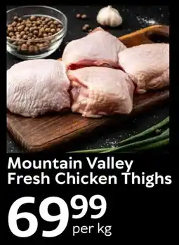 Oxford Freshmarket Mountain Valley Fresh Chicken Thighs offer