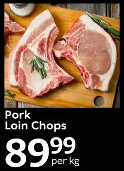 Oxford Freshmarket Pork Loin Chops offer