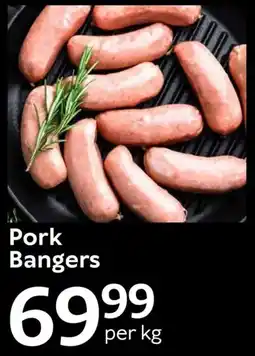 Oxford Freshmarket Pork Bangers offer