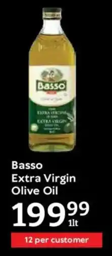 Oxford Freshmarket Basso Extra Virgin Olive Oil offer