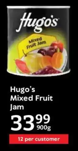 Oxford Freshmarket Hugo's Mixed Fruit Jam offer