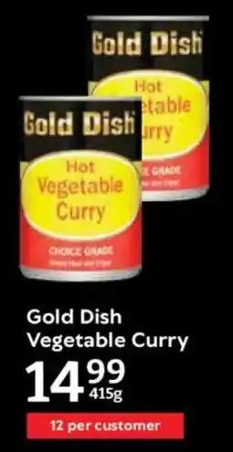 Oxford Freshmarket Gold Dish Vegetable Curry offer