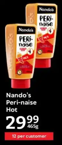 Oxford Freshmarket Nando's Peri-naise Hot offer