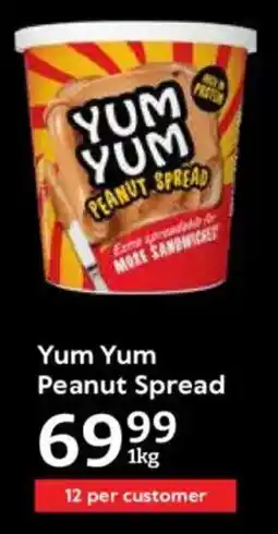 Oxford Freshmarket Yum Yum Peanut Spread offer