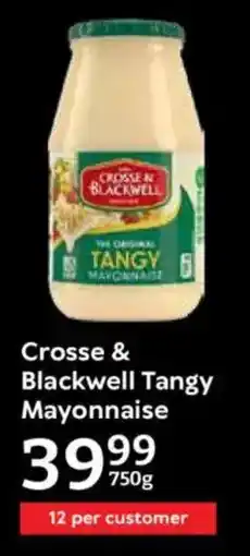 Oxford Freshmarket Crosse & Blackwell Tangy Mayonnaise offer