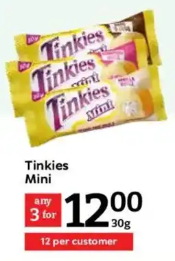 Oxford Freshmarket Tinkies Mini offer