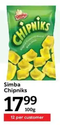 Oxford Freshmarket Simba Chipniks offer
