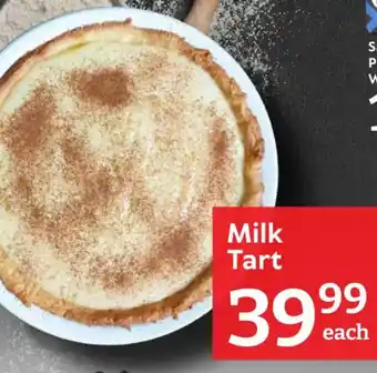 Oxford Freshmarket Milk Tart offer