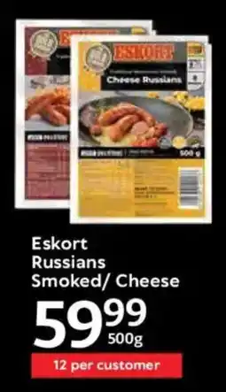 Oxford Freshmarket Eskort Russians Smoked/ Cheese offer