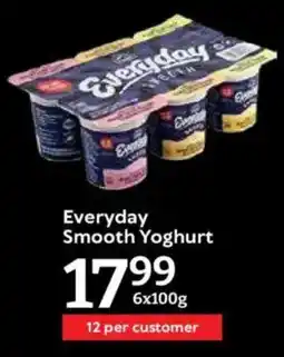 Oxford Freshmarket Everyday Smooth Yoghurt offer