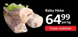 Oxford Freshmarket Baby Hake offer