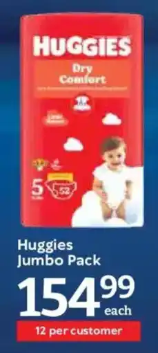 Oxford Freshmarket Huggies Jumbo Pack offer