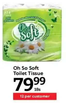 Oxford Freshmarket Oh So Soft Toilet Tissue offer