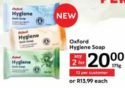Oxford Freshmarket Oxford Hygiene Soap offer