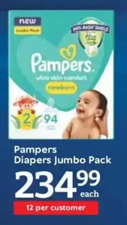 Oxford Freshmarket Pampers Diapers Jumbo Pack offer