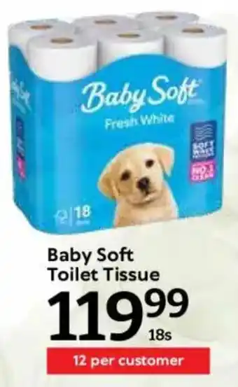 Oxford Freshmarket Baby Soft Toilet Tissue offer