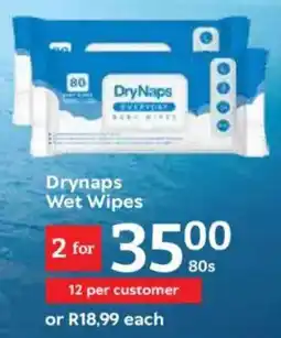 Oxford Freshmarket Drynaps Wet Wipes offer