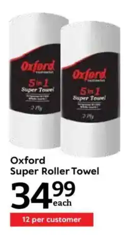Oxford Freshmarket Oxford Super Roller Towel offer