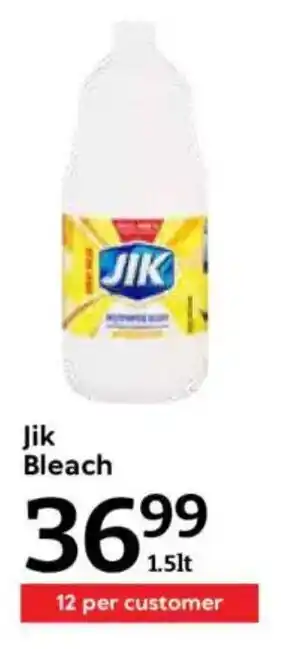 Oxford Freshmarket Jik Bleach offer