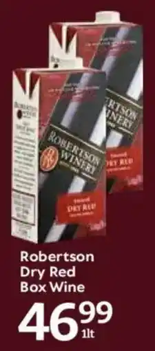 Oxford Freshmarket Robertson Dry Red Box Wine offer