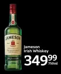 Oxford Freshmarket Jameson Irish Whiskey offer