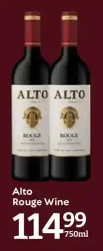 Oxford Freshmarket Alto Rouge Wine offer