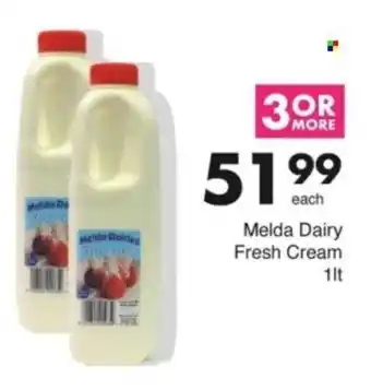 Save Hyper Melda Dairy Fresh Cream offer