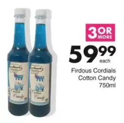 Save Hyper Firdous Cordials Cotton Candy offer
