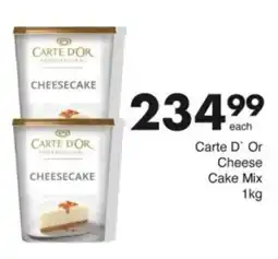 Save Hyper Carte D' Or Cheese Cake Mix offer