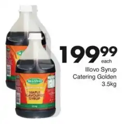 Save Hyper Illovo Syrup Catering Golden offer