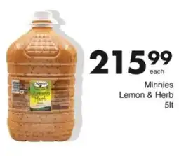 Save Hyper Minnies Lemon & Herb offer