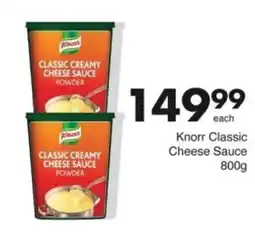 Save Hyper Knorr Classic Cheese Sauce offer