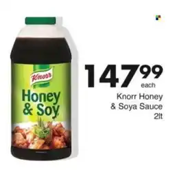 Save Hyper Knorr Honey & Soya Sauce offer