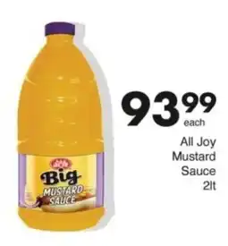 Save Hyper All Joy Mustard Sauce offer